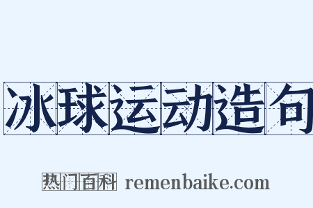 冰球运动造句是什么意思的图片